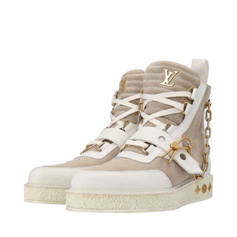 louis vuitton creeper boot|Louis Vuitton platform boots.